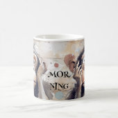 Monkey Quirky Crazy Cartoon Kaffeetasse (Mittel)