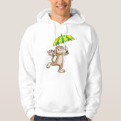 Monkey Rain Umbrella Hoodie (Vorderseite)