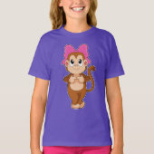 Monkey Ribbon T-Shirt (Vorderseite)