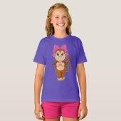 Monkey Ribbon T-Shirt (Vorne ganz)