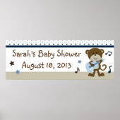 Monkey Rocker/Rock und Roll Poster/Banner Poster (Vorne)