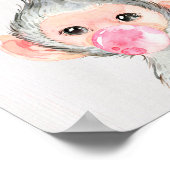 Monkey Safari Kinderzimmer Pinakothek Züst Poster (Ecke)