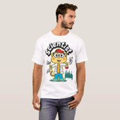 Monkey-Scientist-Cute T-Shirt (Vorne ganz)