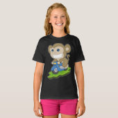 Monkey Scooter T-Shirt (Vorne ganz)