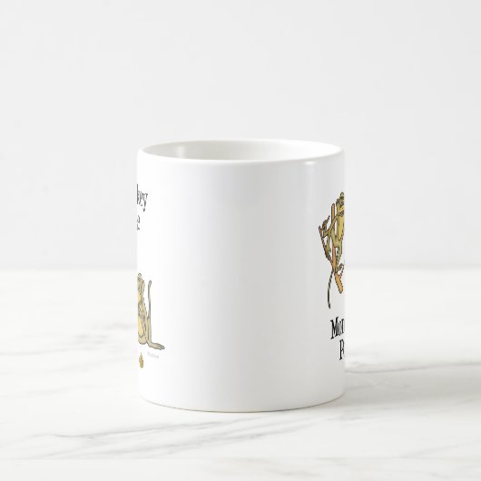 Monkey See Monkey Poo Kaffeetasse (Mittel)