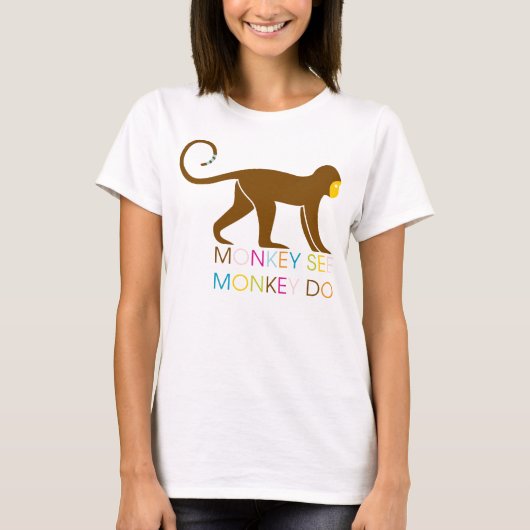 Monkey See Shirt (Vorderseite)
