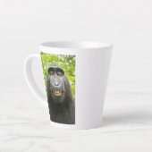 Monkey Selfie Milchtasse (Linke Ecke)