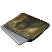 Monkey - Serene Wildlife Art Laptopschutzhülle (Vorne Knopf)