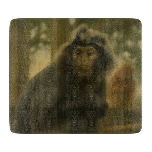 Monkey - Serene Wildlife Art Schneidebrett