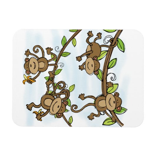 Monkey Shine Magnet (Horizontal)