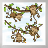 Monkey Shine Poster (Vorne)