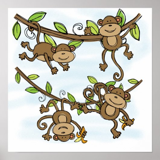 Monkey Shine Poster (Vorne)