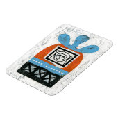 Monkey sieht alle Kühlschrank Magnet (Linke Seite)