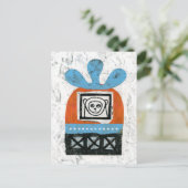 Monkey sieht alle Postkarten (Stehend Vorderseite)