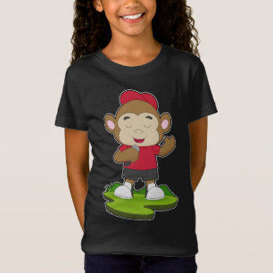 Monkey Singer Microphone T-Shirt