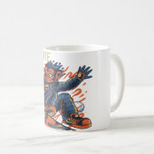 MONKEY SKATE KAFFEETASSE (VorderseiteRechts)