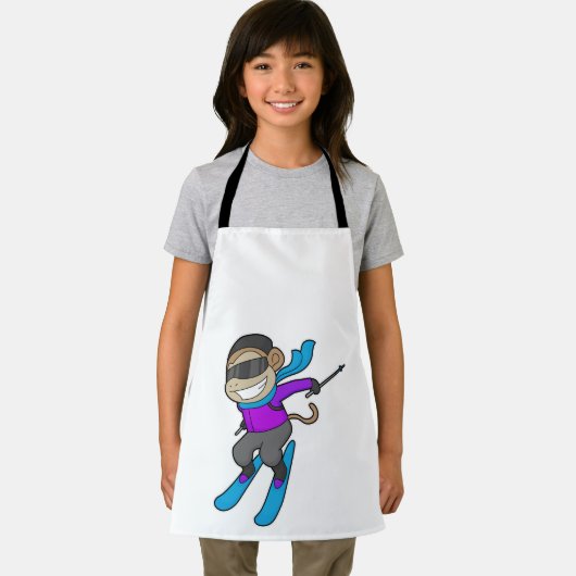Monkey Skier Schürze (Insitu)