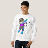 Monkey Skier Sweatshirt (Vorne ganz)