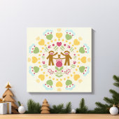 Monkey-Socken im Volksgarten Leinwanddruck