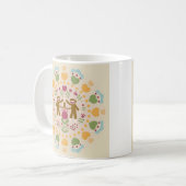 Monkey-Socken-Liebhaber in einer Volksgarten-Tasse Kaffeetasse (Vorderseite Links)