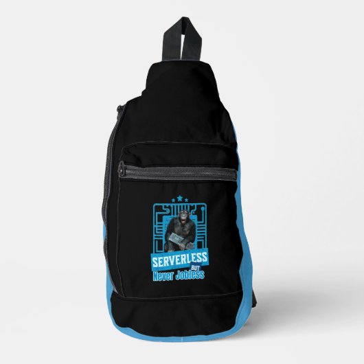 Monkey-Spaß für Entwickler Crossbody Bag (Vorderseite)