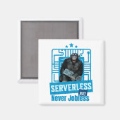 Monkey-Spaß für Entwickler Magnet (Vorderseite/Rückseite)