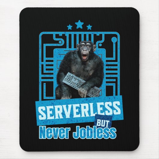 Monkey-Spaß für Entwickler Mousepad (Vorne)