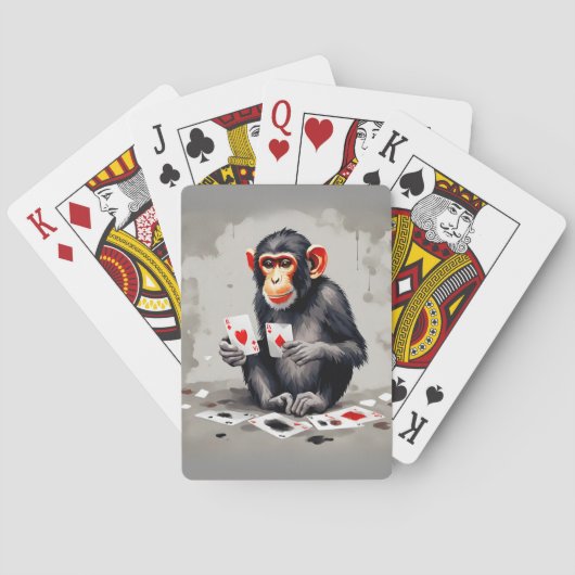 MONKEY SPIELKARTEN (Rückseite)