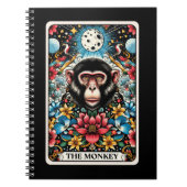 Monkey Spirit Tarot Card Notebook Notizblock (Vorderseite)