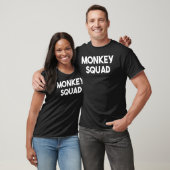 Monkey Squad Funny Monkey Lover T-Shirt (Unisex)