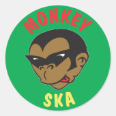 MONKEY STICKER (Vorderseite)