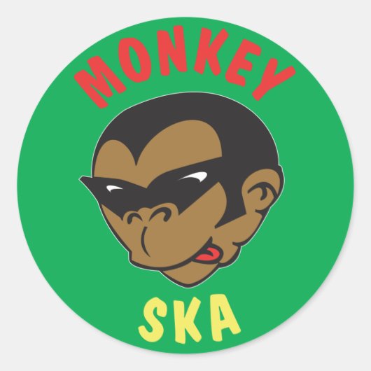 MONKEY STICKER (Vorderseite)