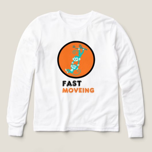 Monkey T-shirt (Design Vorderseite)