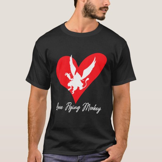 Monkey Tees For Men Angry Monkey Flying Monkeys 2 (Vorderseite)