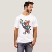 MONKEY TENNIS ACE T-Shirt (Vorne ganz)