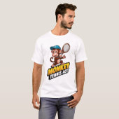 MONKEY TENNIS ACET-Shirt T-Shirt (Vorne ganz)