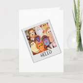 Monkey Thinking your Greeting Card Karte (Vorderseite)