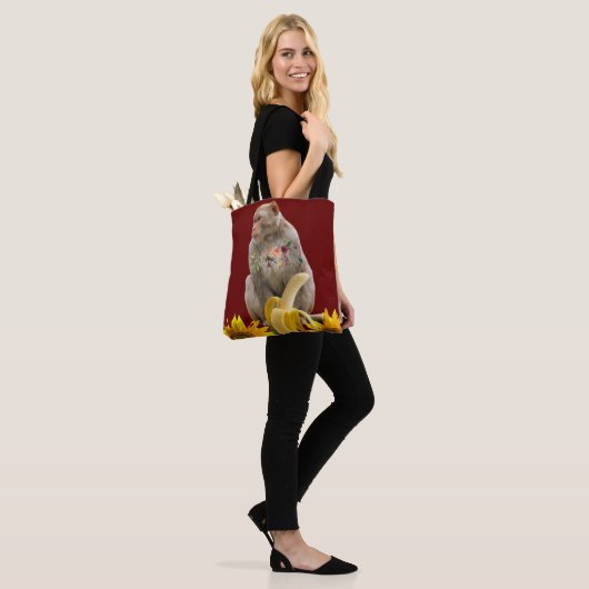 Monkey Tote Bag Tasche (Am Model)