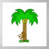 Monkey Tree Hugger Poster (Vorne)