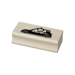 Monkey-Treiber Gummistempel