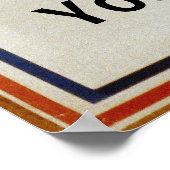 Monkey Uncle Sam Poster (Ecke)