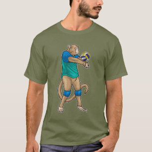 Monkey Volleyball-Spieler Volleyball T-Shirt