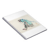 Monkey von Kono Bairei Notizblock (Rechte Seite)