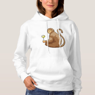 Monkey with Lollipop Hoodie