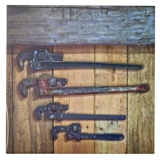 Monkey Wrenches Fliese (Vorderseite)