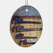 Monkey Wrenches Keramik Ornament (Rechts)