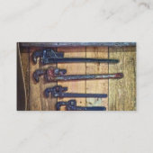 Monkey Wrenches Visitenkarte (Rückseite)