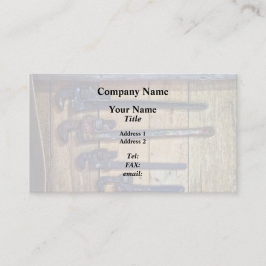 Monkey Wrenches Visitenkarte (Vorderseite)