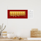 Monkey Year 2016 Calendar Poster (Küche)