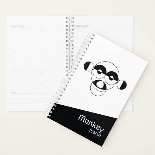 Monkey Zodiac Signature Plane Planer (Anzeige)